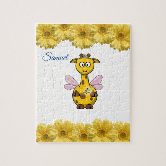 Giraffe Dekorative Jigsaw Puzzle (Vertikal)