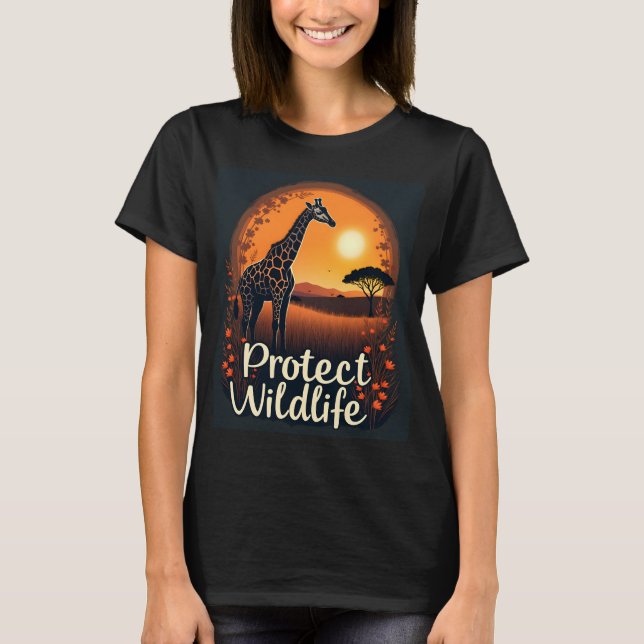 Giraffe der Savanne Tank Top (Vorderseite)