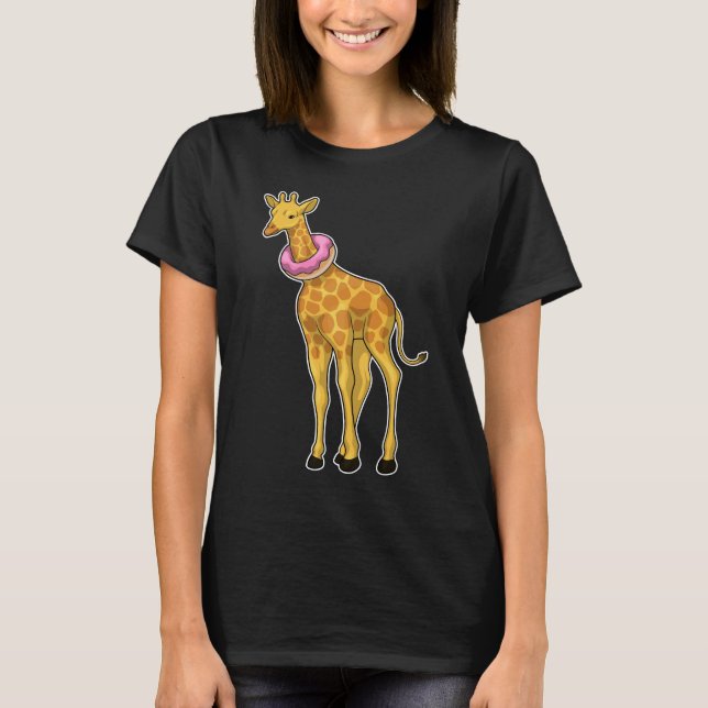 Giraffe Donut T-Shirt (Vorderseite)