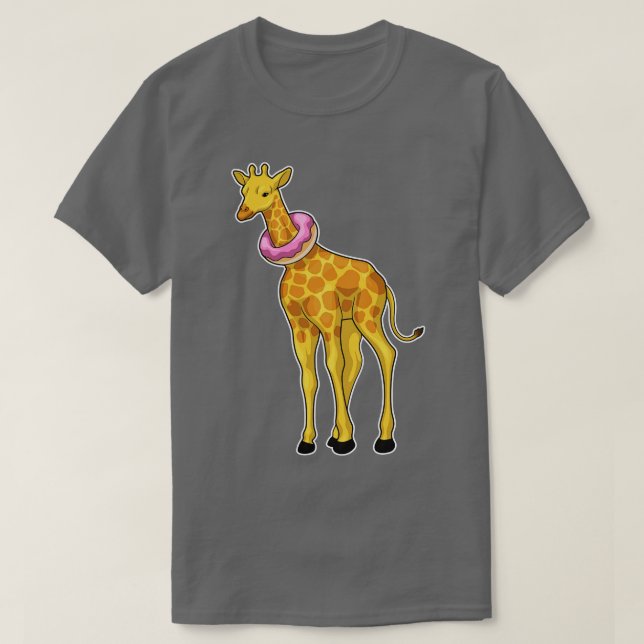 Giraffe Donut T-Shirt (Design vorne)