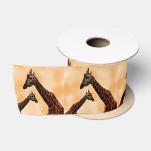 Giraffe doppelte Schwierigkeit, Satinband