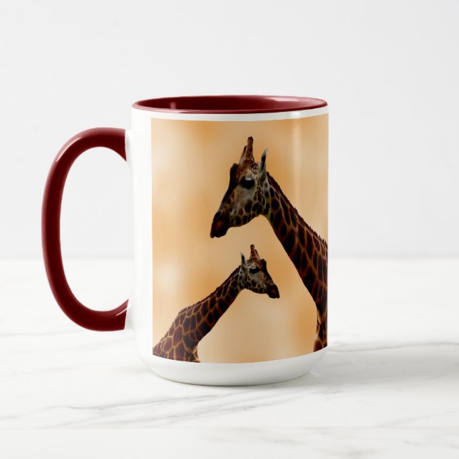 Giraffe doppelte Schwierigkeit, Tasse (Links)