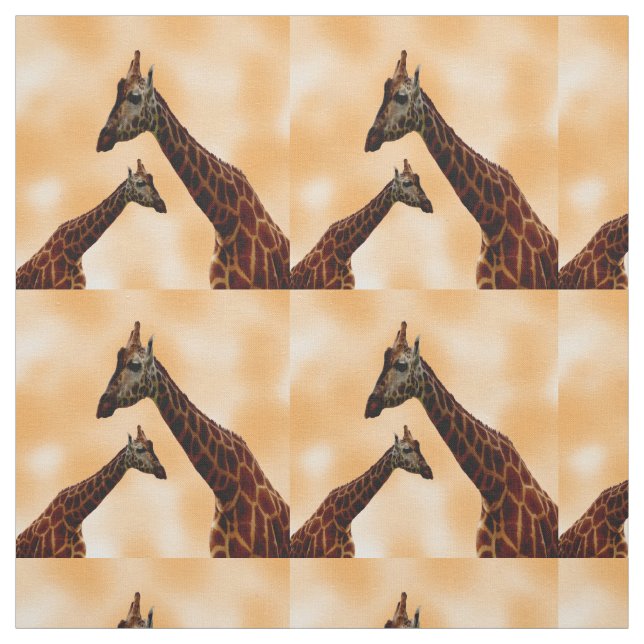 Giraffe, Doppeltrouble, Baumwollstoff Stoff (Muster)
