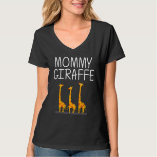 Giraffe entworfen für Mama Frauen Safari Wildlife T-Shirt