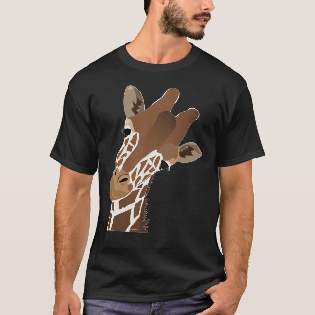Giraffe Face T-Shirt (Vorderseite)
