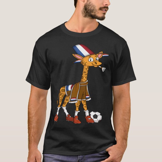 Giraffe Fan Holland Pullover Hoodie (Vorderseite)