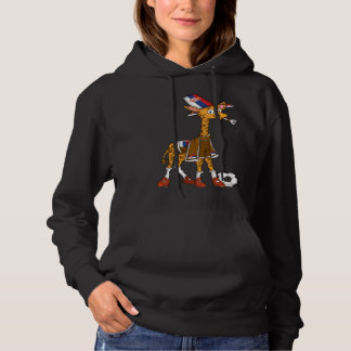 Giraffe Fan Serbia Hoodie