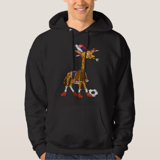 Giraffe Fan Serbia Hoodie