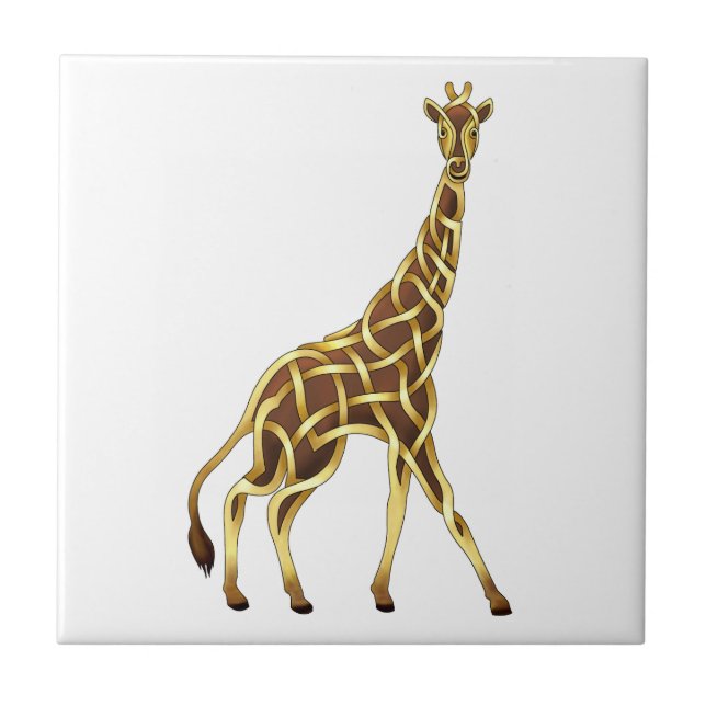 Giraffe Fliese (Vorderseite)