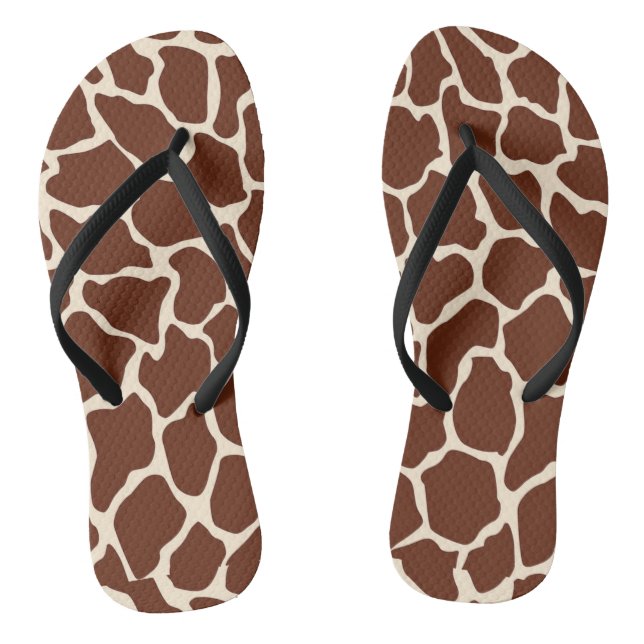 Giraffe Flip Flops (Fußbett)