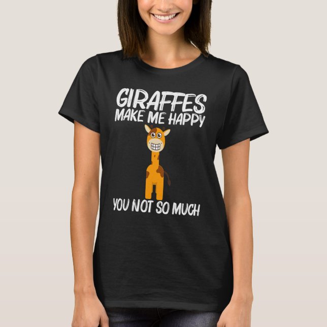 Giraffe For Men Women Safari Wildlife Animal T-Shirt (Vorderseite)