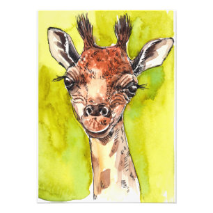 Giraffe Fotodruck