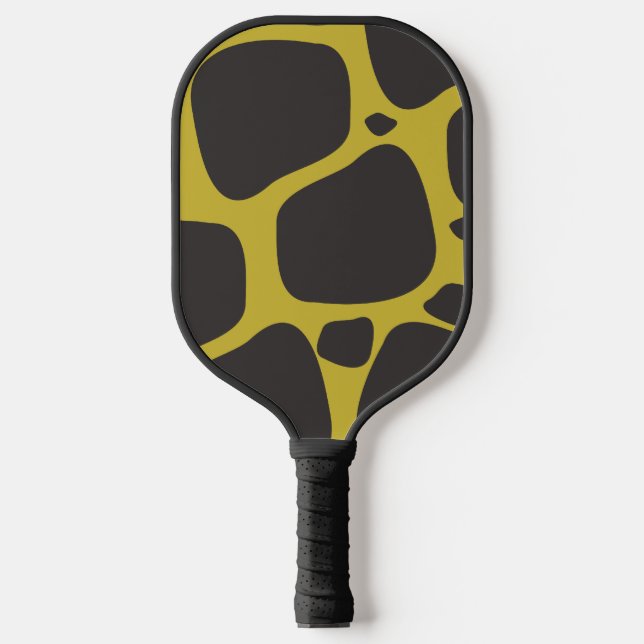Giraffe Fun Tall Animal Zoo Liebe Design Pickleball Schläger (Vorderseite)