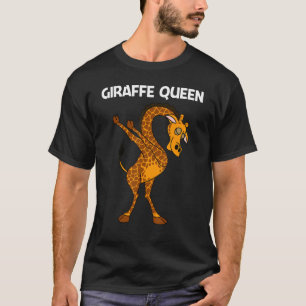 Giraffe für die Mama Safari Tierwelt T-Shirt
