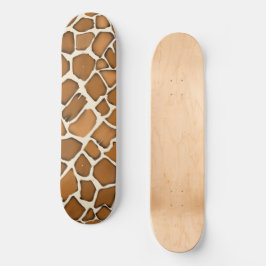 Giraffe Fur Gemustert Print Skateboard