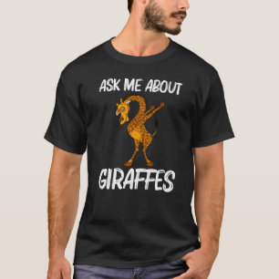 Giraffe für Männer Frauen Safari Tiergarten T-Shirt