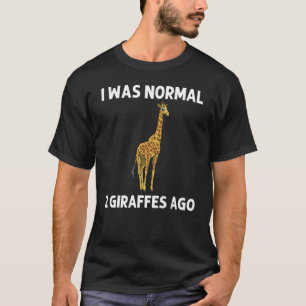 Giraffe für Männer Frauen Safari Zoo Giraffe 1 T-Shirt