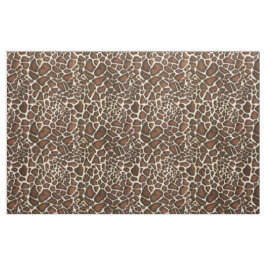 Giraffe Fur Muster Fabric Stoff