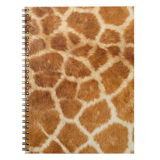 Giraffe Fur Print Notizblock (Vorderseite)