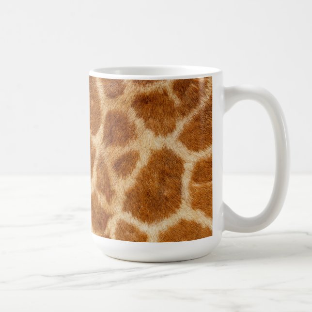 Giraffe Fur Print Tasse (Rechts)