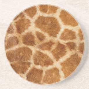 Giraffe Fur Print Untersetzer