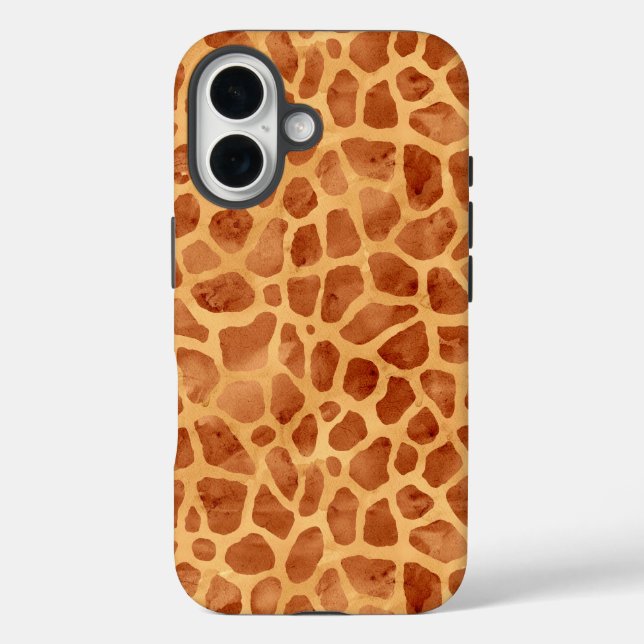 Giraffe für Wasserfarben Print Case-Mate iPhone Hülle (Rückseite)