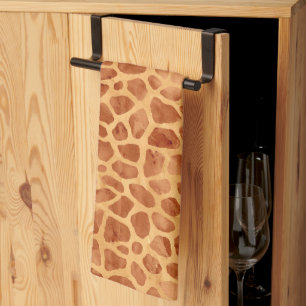 Giraffe für Wasserfarben Print Geschirrtuch