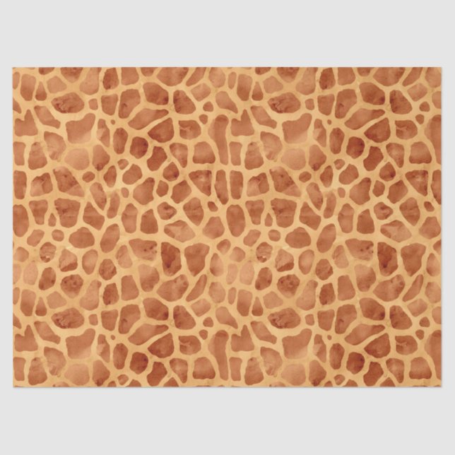 Giraffe für Wasserfarben Print Seidenpapier (Vorderseite)