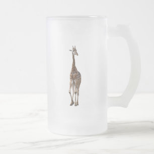 Giraffe genannte Spitze-Spitzen-Tasse.! Mattglas Bierglas