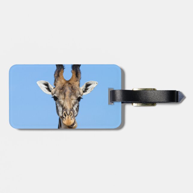Giraffe Gepäckanhänger (Rückseite horizontal)