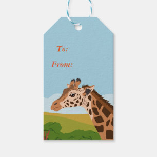 Giraffe Geschenkanhänger