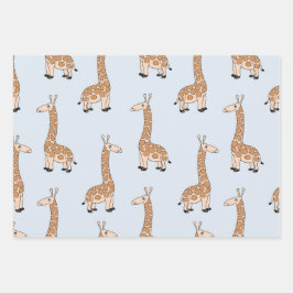 Giraffe Geschenkpapier Set