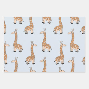 Giraffe Geschenkpapier Set