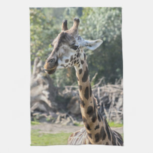 Giraffe Geschirrtuch