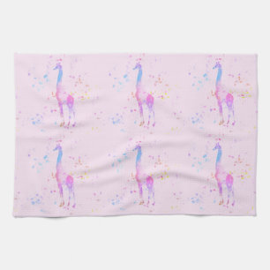 Giraffe Geschirrtuch