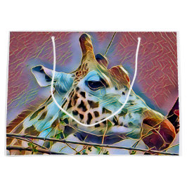 GIRAFFE GIFT BAG GROßE GESCHENKTÜTE