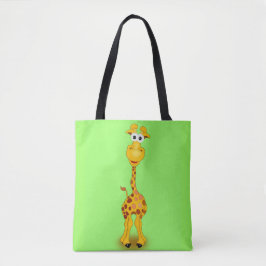 Giraffe GreenTote Bag