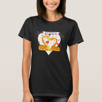 Giraffe Happy Mütter Tag I Liebe Giraffen T-Shirt