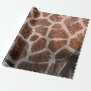 Giraffe Hautstruktur Geschenkpapier