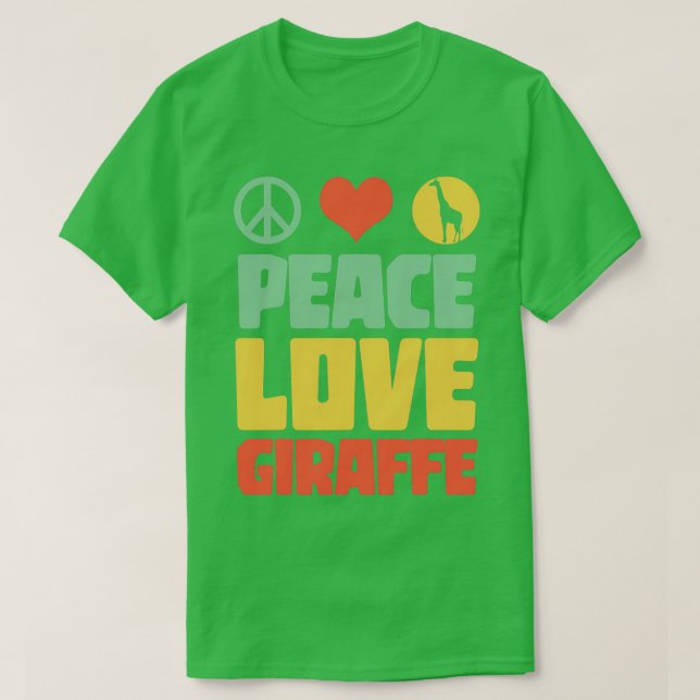 Giraffe Hobbie Giraffe 1 T-Shirt (Design vorne)