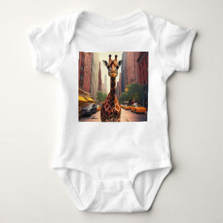 Giraffe im NYC-T - Shirt