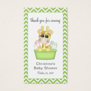 Giraffe im Tub Baby Duwer Gevor Tag