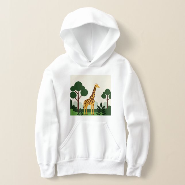 Giraffe im Wald Hoodie (Ablage )