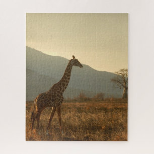 Giraffe in der Savannah Puzzle
