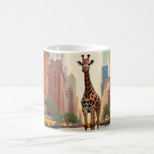 Giraffe in NYC Kaffeetasse
