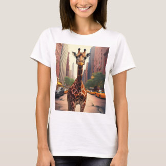 Giraffe in NYC T-Shirt