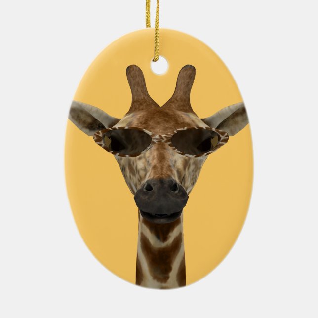 Giraffe Incognito Keramikornament (Hinten)