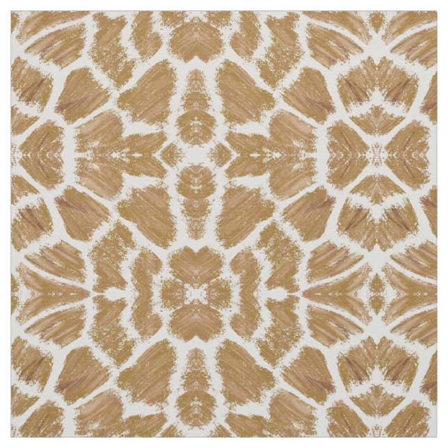 Giraffe Inspiriert Baumwollgewebe Stoff (Muster)