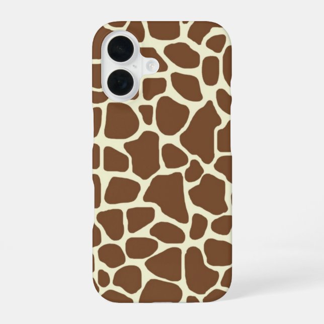 Giraffe iPhone 16 Hülle (Rückseite)