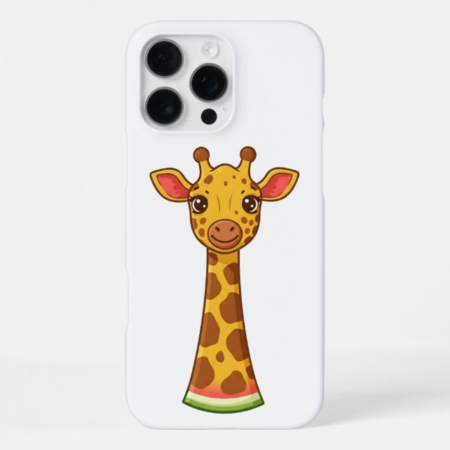 Giraffe iPhone Hülle (Rückseite)